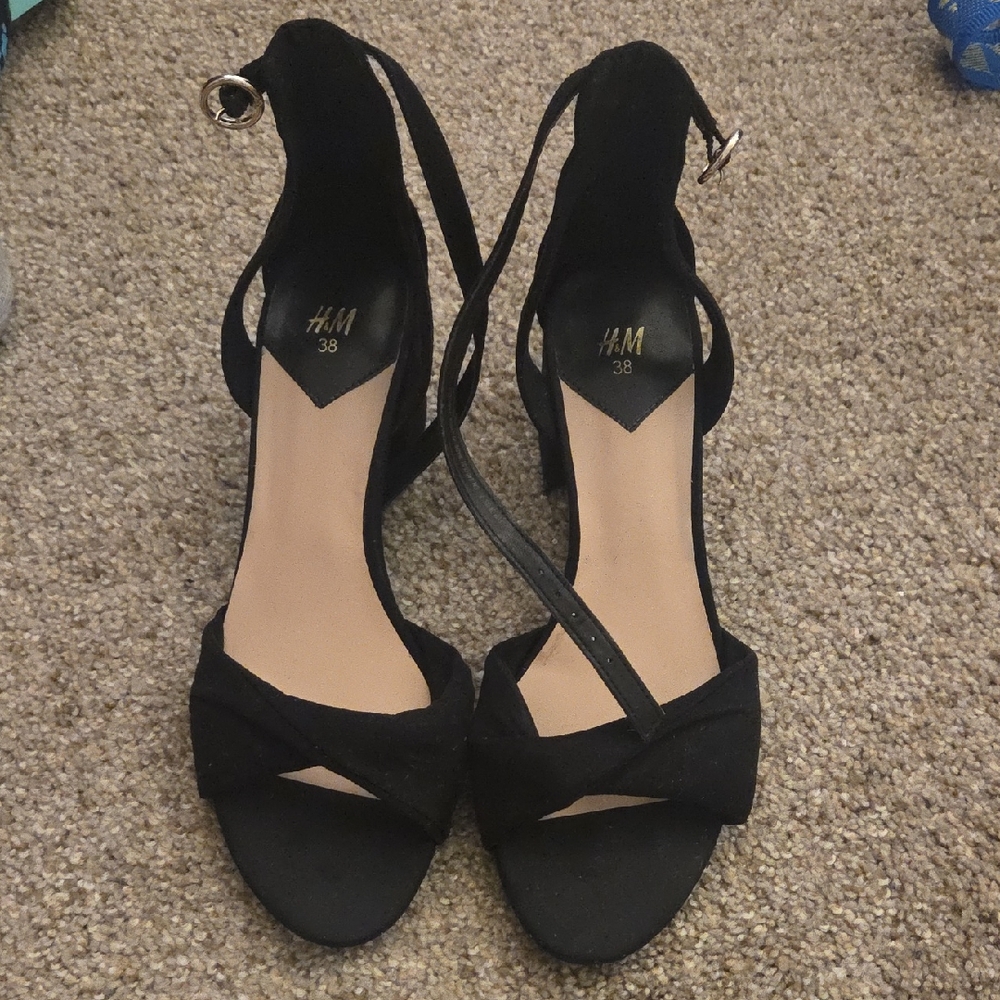 H&M Elegant Black Heels